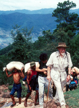 Desmond in Yunnan Province, Southern China, 1991