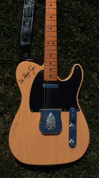 Telecaster signed by Dr. Booker T. Jones