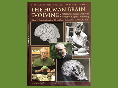Book cover image for The HUman Brain Evolving