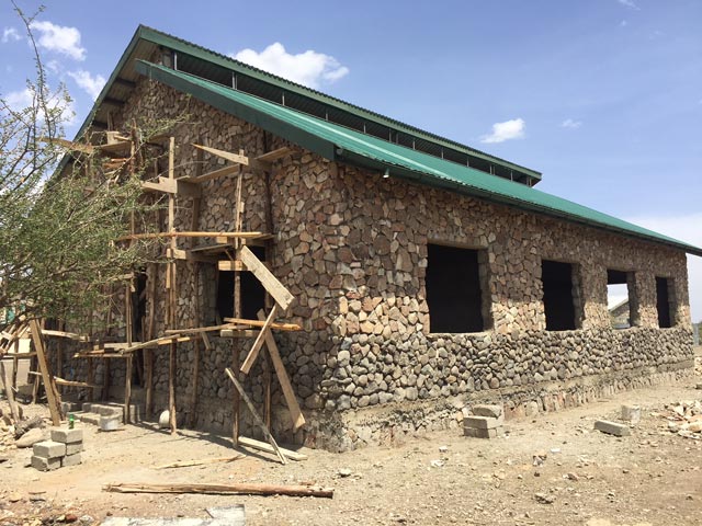 New Olduvai Lab construction