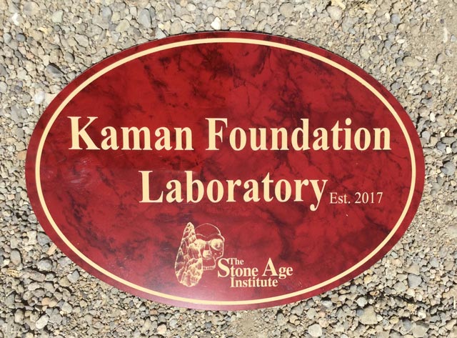 Plaque for Kaman Foundation Lab